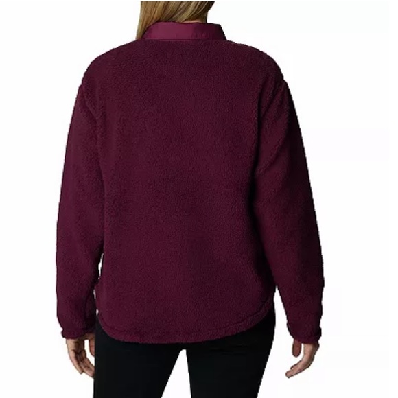 Columbia Women's West Bend Sherpa Shirt Jacket - Picture 2 of 6